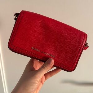 Marc Jacobs Vibrant Red Crossbody Bag